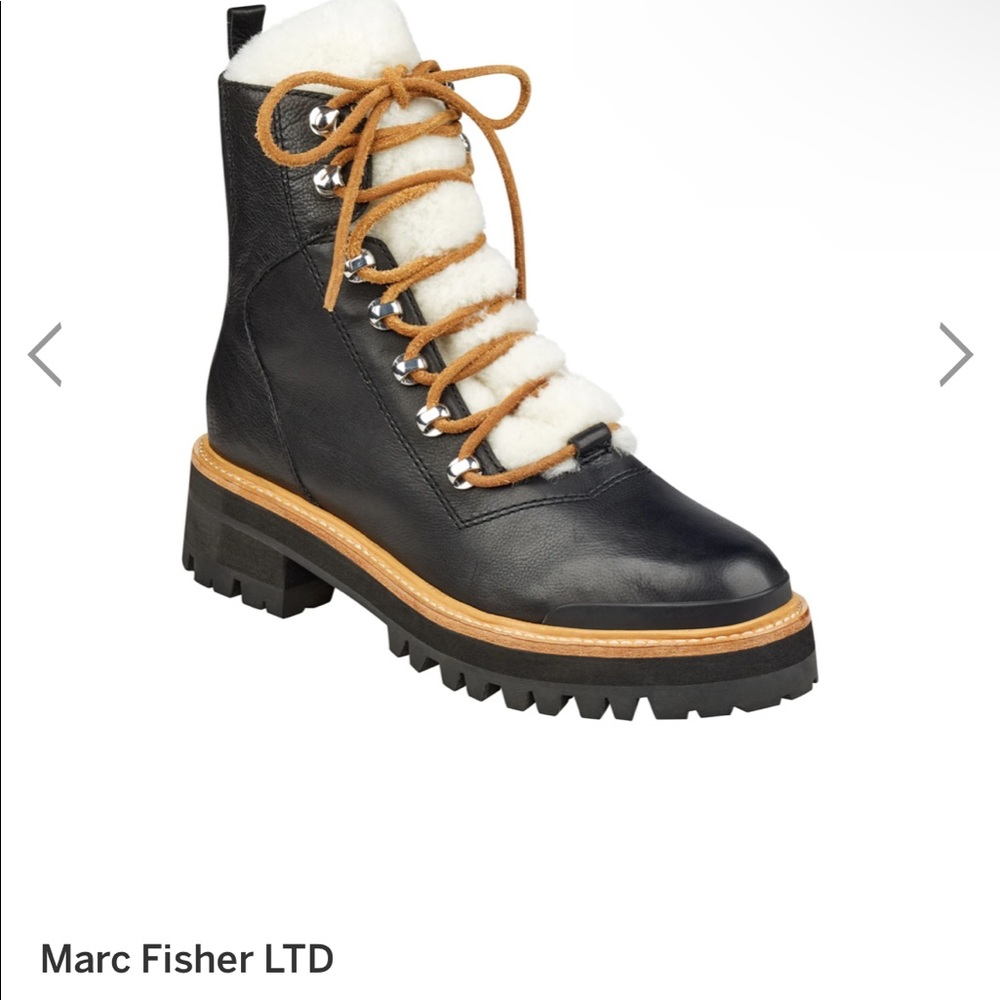 Marc Fisher LTD IZZIE Lugsole Ankle Boot Size 9.5